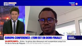 L'ex-attaquant de l'OM Modou Sougou donne son avis sur la demi-finale OM-Feyenoord