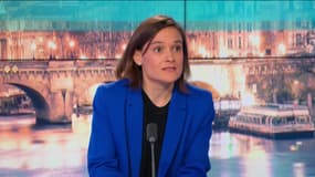 La cheffe de l'IGPN, Agnès Thibault-Lecuivre, le dimanche 26 mars 2023 sur BFMTV.