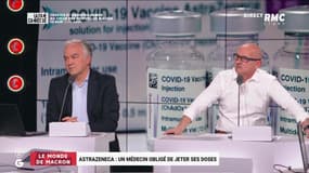 Le monde de Macron: AstraZeneca, un médecin obligé de jeter des doses - 27/04