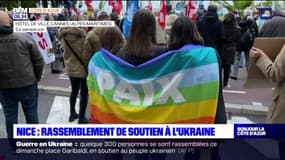 Côte d'Azur: des rassemblements de soutien à l'Ukraine