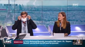 Pour Hakim, auditeur RMC, tout le monde doit mettre le masque même les animateurs télé