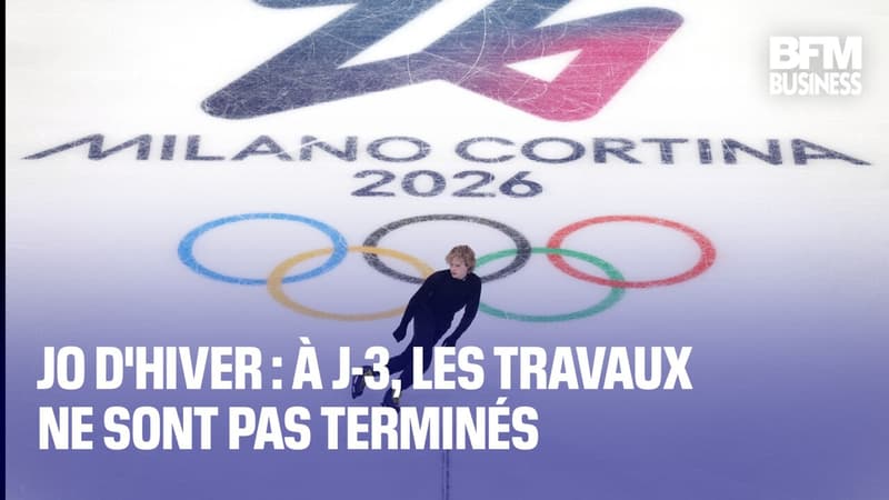 JO d'hiver : à J-3, les travaux ne sont pas terminés