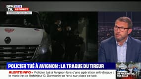 David Lebars: "J'ai plus d'inquiétude que de colère" après la mort d'un policier à Avignon