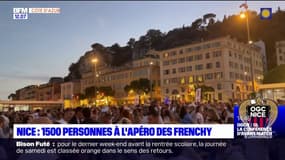 Nice: 1500 personnes réunies su le port pour l'apéro des Frenchy 