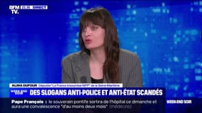 Marche anti-racisme: "M. Retailleau fait partie des personnes contre lesquelles tous les gens manifestent", assure Alma Dufour (LFI-NFP)