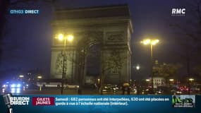 L'Arc de Triomphe dégradé: le manque de forces de l'ordre pointé du doigt 