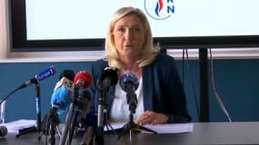 Marine Le Pen à Dijon le 16 juin 2020