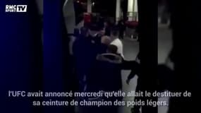 Conor McGregor pète les plombs et s’attaque à un bus de l’UFC