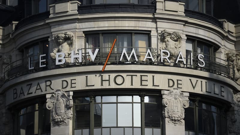 Le BHV à Paris.