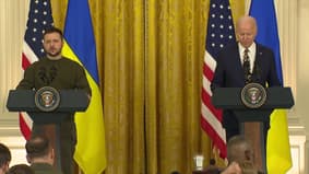 Zelensky reçu par Biden à Washington: suivez la conférence de presse des deux dirigeants, en direct sur BFMTV