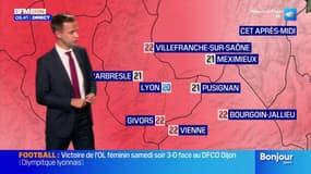 Météo Rhône: un ciel couvert ce lundi, jusqu'à 22°C à Vienne et Givors