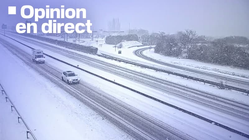 SONDAGE BFMTV. Sept Français sur dix estiment que le pays est mal préparé à la neige