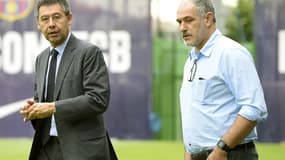 Josep Bartomeu et Andoni Zubizarreta