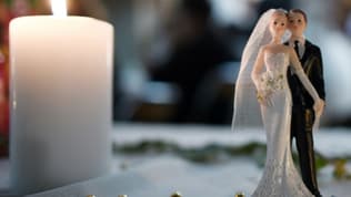 244.000 mariages ont été célébrés en France l'an dernier, un nombre élevé, bénéficiant d'un effet "de rattrapage des mariages reportés en raison de la pandémie", selon l'Insee