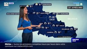 Météo Nord-Pas-de-Calais: encore des nuages et des précipitations, entre 19°C et 21°C cet après-midi