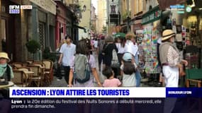 Lyon: les touristes nombreux pour le pont de l'Ascension