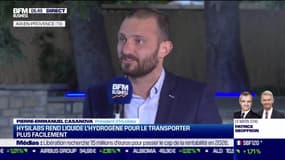 Pierre-Emmanuel Casanova (Hysilabs) : Hysilabs souhaite rendre le transport d'hydrogène plus facile - 08/07