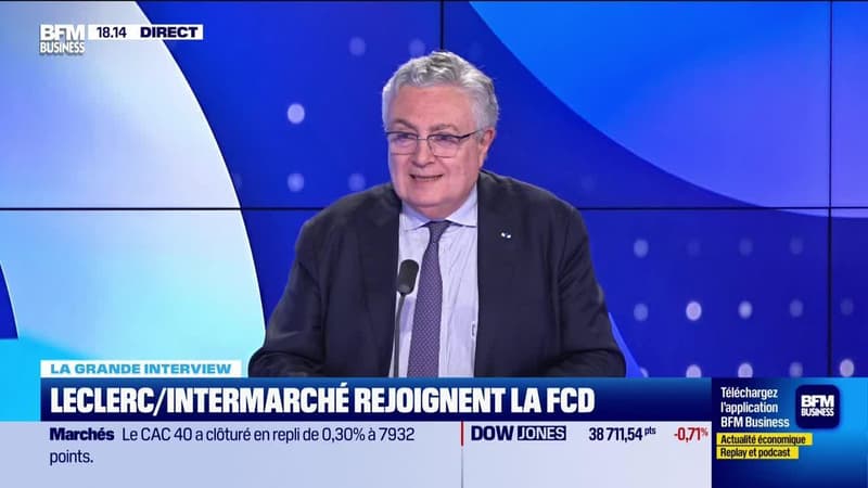 Jacques Creyssel (délégué général de la FCD) : Leclerc et Intermarché rejoignent la FCD - 05/03