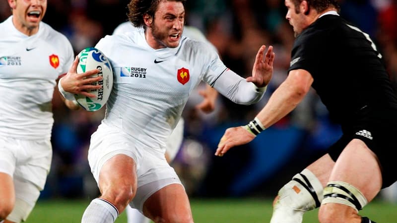 Maxime Médard face à Richie McCaw