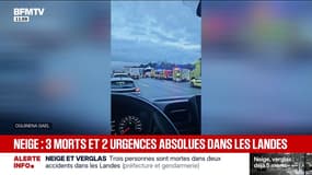 Neige-verglas: trois morts et deux urgences absolues dans les Landes