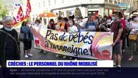  Crèches : le personnel du Rhône mobilisé