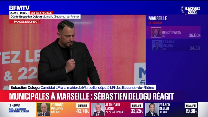 Municipales 2026 à Marseille: Sébastien Delogu "tend la main" à Benoît Payan pour "constituer un front antifasciste"
