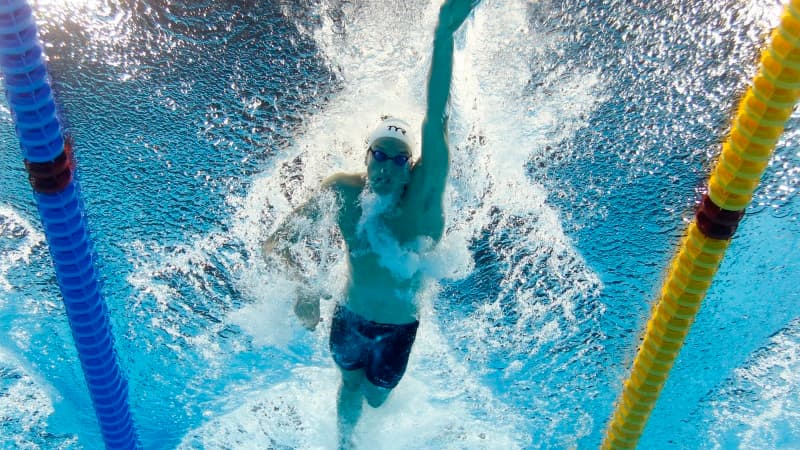 Yannick Agnel, champion du monde du 200 m NL