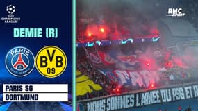 PSG-Dortmund : Tifo magnifique, fumigènes et ambiance de feu pour l'entrée des joueurs