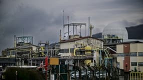 L'usine de Vencorex à Pont-de-Claix (Isère), le 12 mars 2025