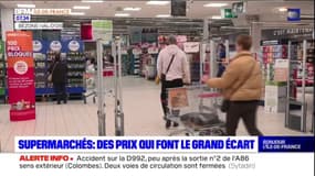 Île-de-France: d'importantes différences de prix selon les supermarchés