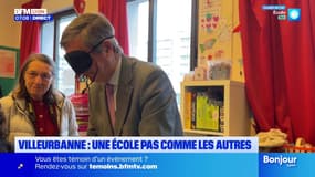 Villeurbanne: la cité scolaire René Pellet accueille 70% d'élèves déficients visuels