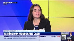 Fin du cash: "Je ne vois pas vraiment comment cela disparaitra", note Dorothée Rouzet, cheffe économiste de la direction générale du Trésor
