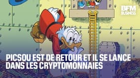  "Picsou et les bit-coincoins" : le canard milliardaire passe à la crypto 