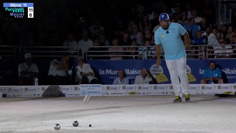 Finale du Mondial de pétanque La Marseillaise. 