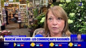 Marché aux fleurs de Paris: les commerçants rassurés sur l'avenir du site