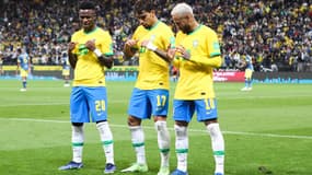 Vinicius Jr, Lucas Paqueta et Neymar