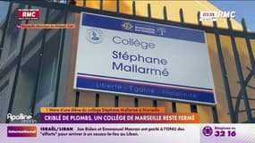 Criblé de plombs, un collège de Marseille reste fermé