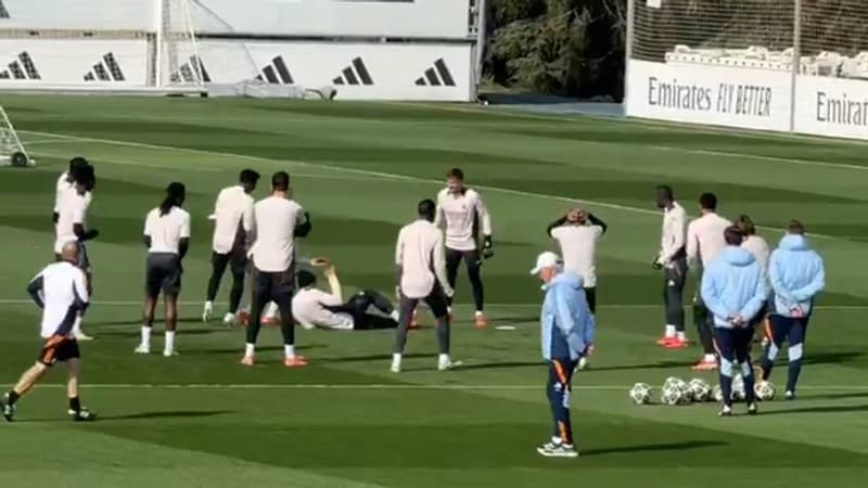 Real Madrid: un jeune gardien glisse un petit pont à Mbappé, qui se fait chambrer par Vinicius Jr et ses coéquipiers