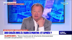 Seine-Saint-Denis: Stéphane Peu appelle à hébergement les migrants "dignement"