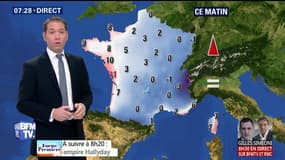 La météo pour ce mercredi 13 décembre 2017