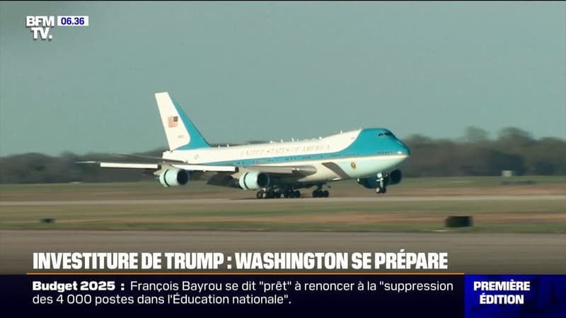 Investiture de Donald Trump: comment l'avion Air Force One assure la sécurité du président américain