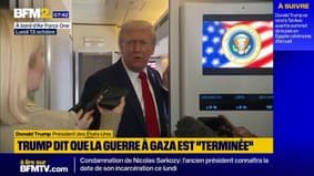 "Je n'ai pas fait ça pour le prix Nobel", affirme Donald Trump en route pour Israël