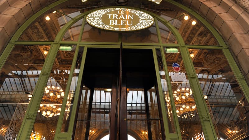 Le restaurant Le Train Bleu, situé à la gare de Lyon, à Paris, le 21 novembre 2014.