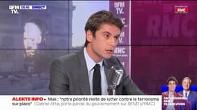 Attal : "On travaille pour être en situation de prendre des mesures"