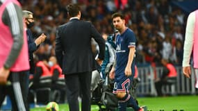 Mauricio POCHETTINO et Lionel MESSI