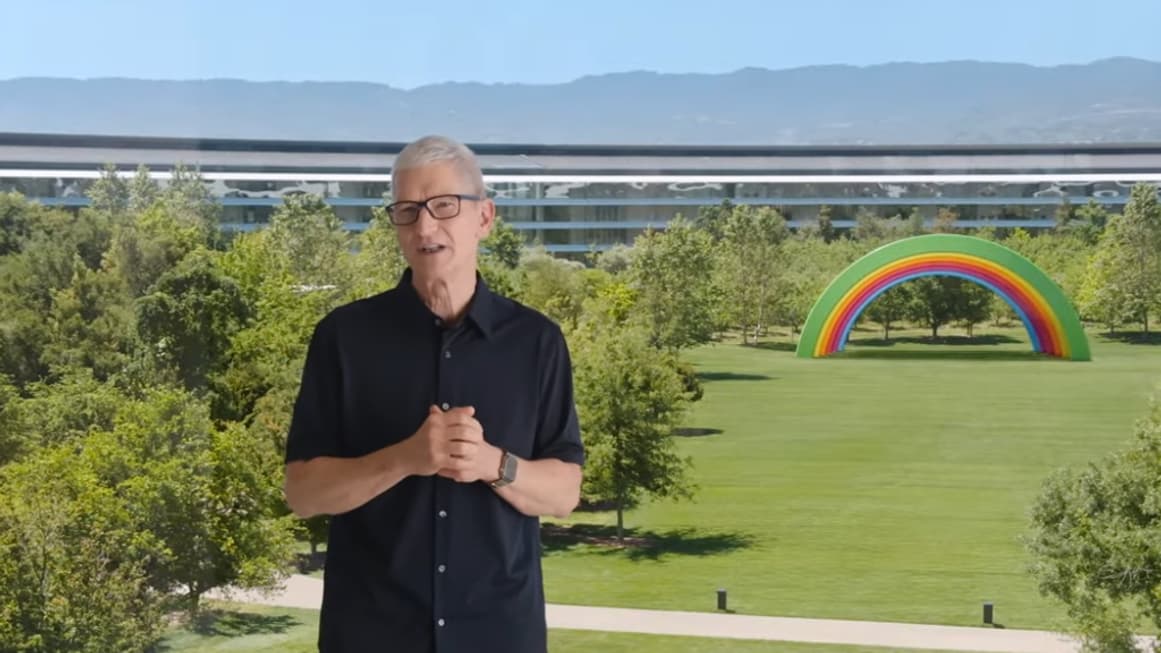 Tim Cook à la WWDC 25