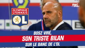 OL : Bosz viré, son triste bilan sur le banc des Gones
