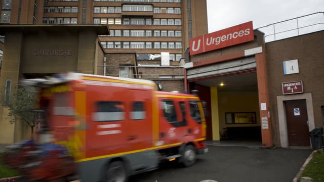Les urgences de l'hôpital public Baujon à Paris (illustration).