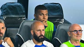 Kylian Mbappé lors du match Allemagne-France, le 12/09/2023