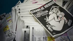 Une couverture du journal satirique Charlie Hebdo.